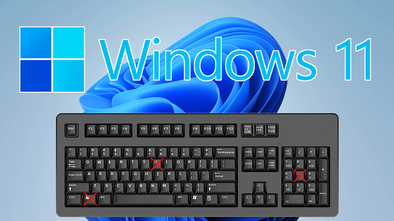 Desactiva teclas molestas en Windows 11 sin cambiar el teclado