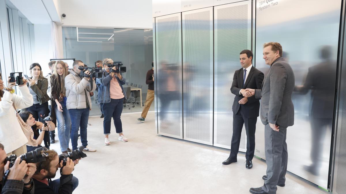 Ordenador cuántico más moderno de Europa llega al Gobierno Vasco