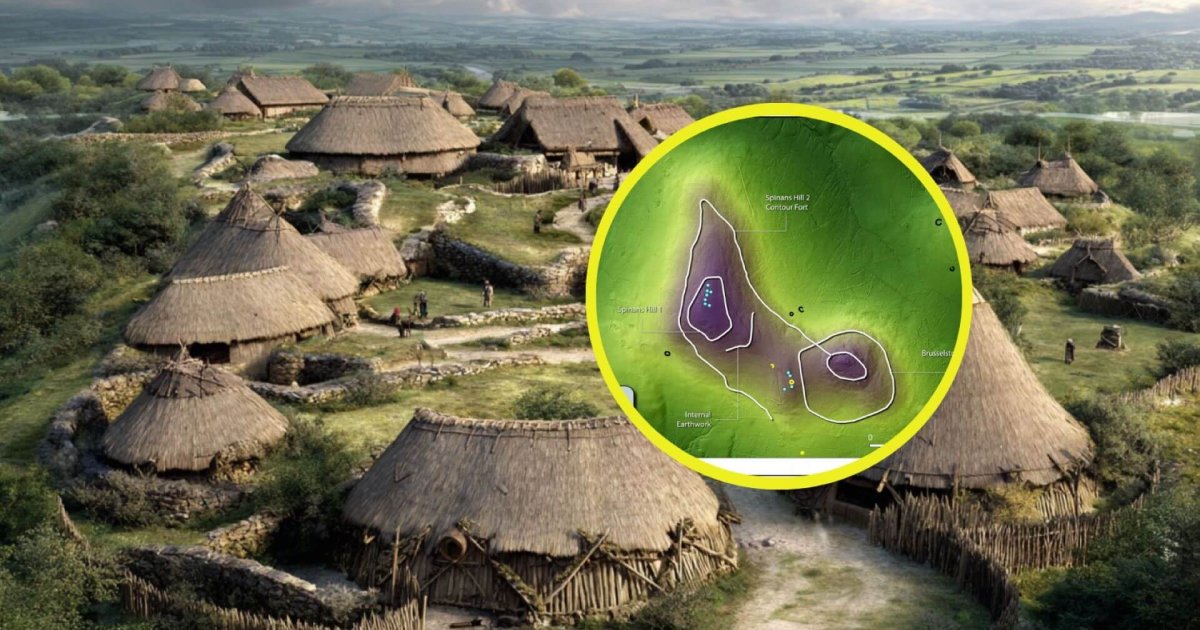 Asentamiento fortificado prehistórico hallado en Irlanda