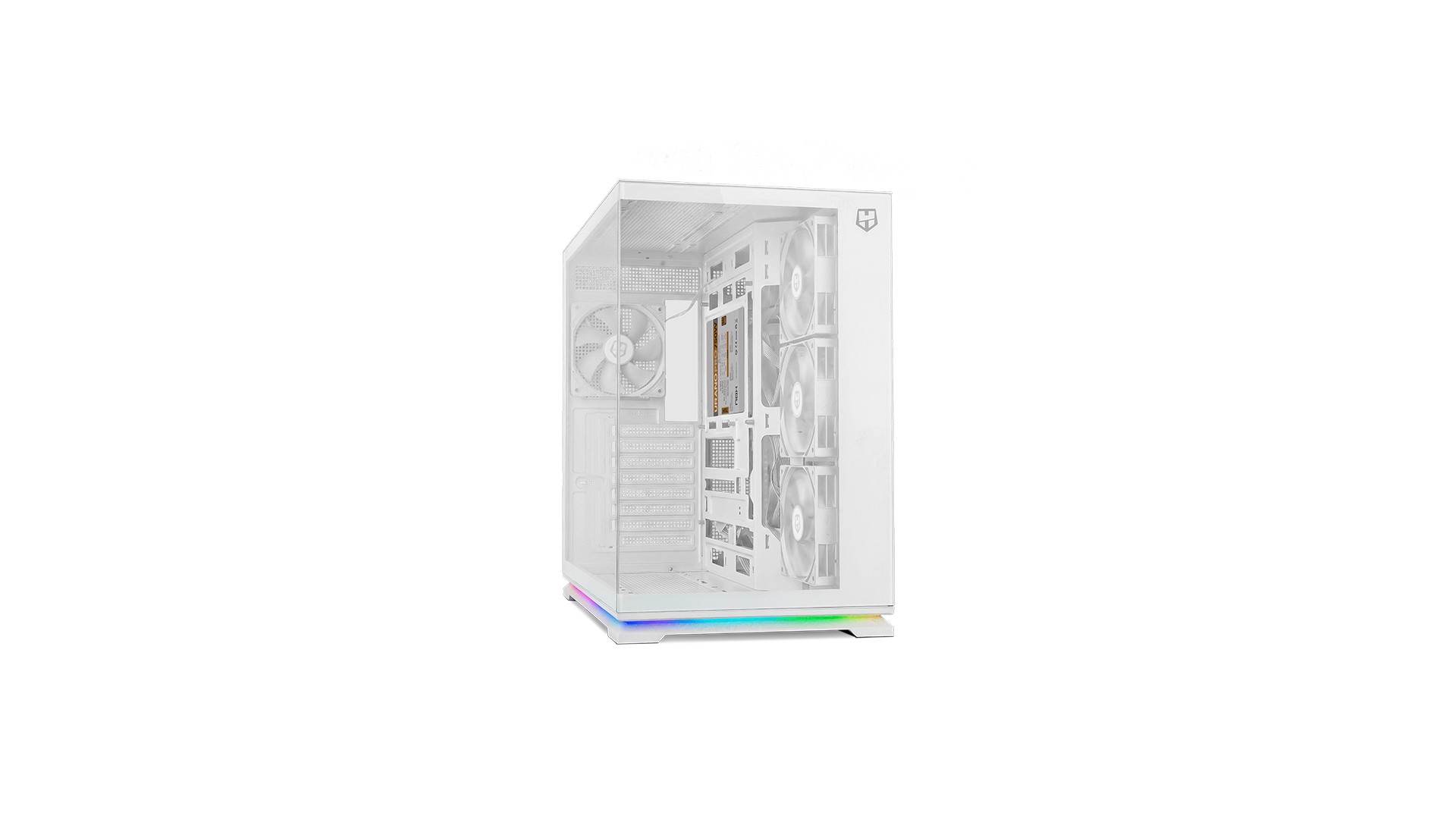 Caja de PC: Diseño panorámico y alto rendimiento en uno