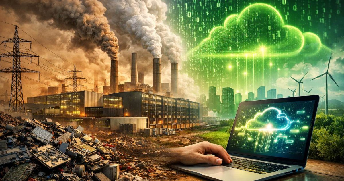 Contaminación del mundo digital: Impacto en el medio ambiente
