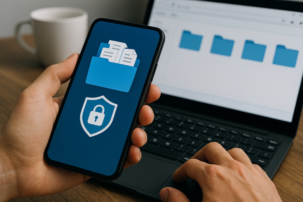 Móvil como servidor de archivos seguro: optimiza tu almacenamiento