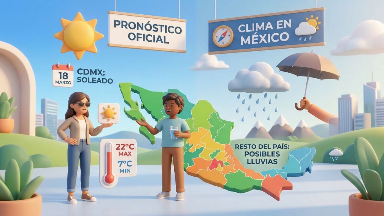 Clima en México: Lluvias o sol mañana 18 de marzo
