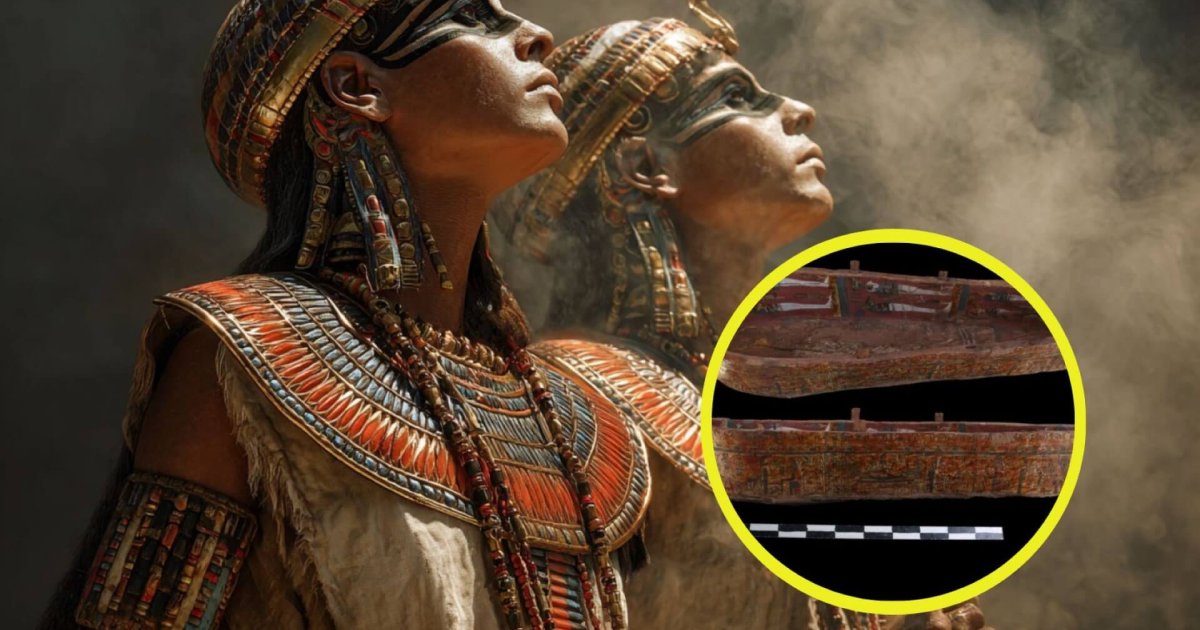 Descubren 22 ataúdes de cantores de Amón en Luxor con papiros
