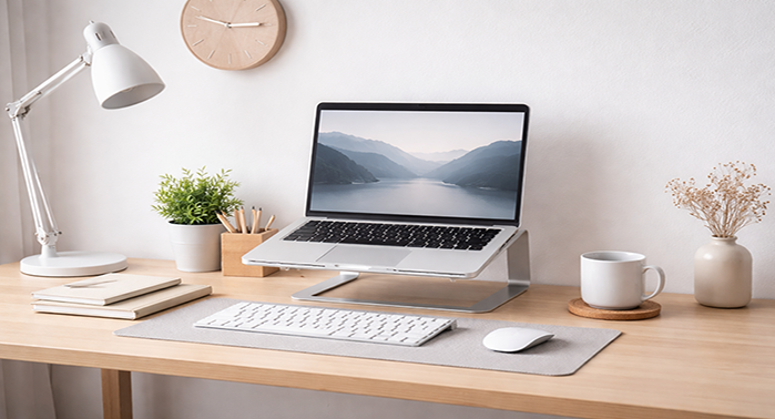 Optimiza tu espacio de trabajo para mejorar productividad y salud