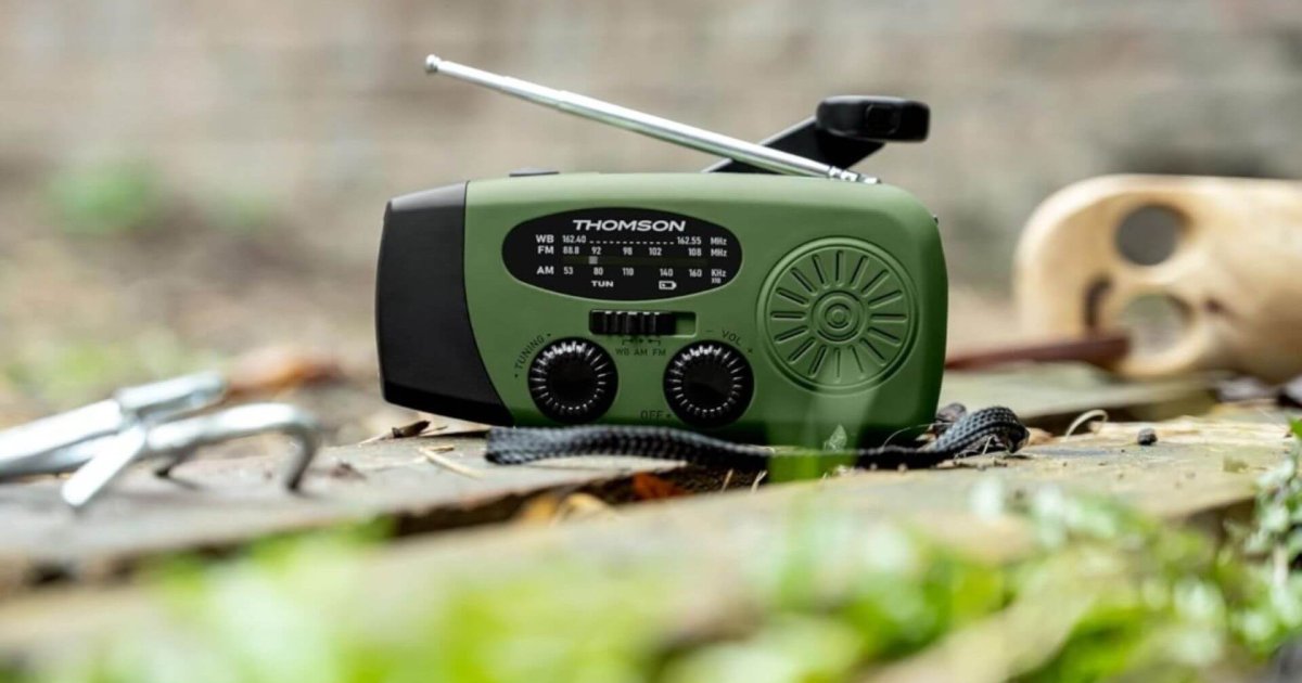 Thomson revoluciona radios portátiles: ¡gran rebaja en RT260 Solar!