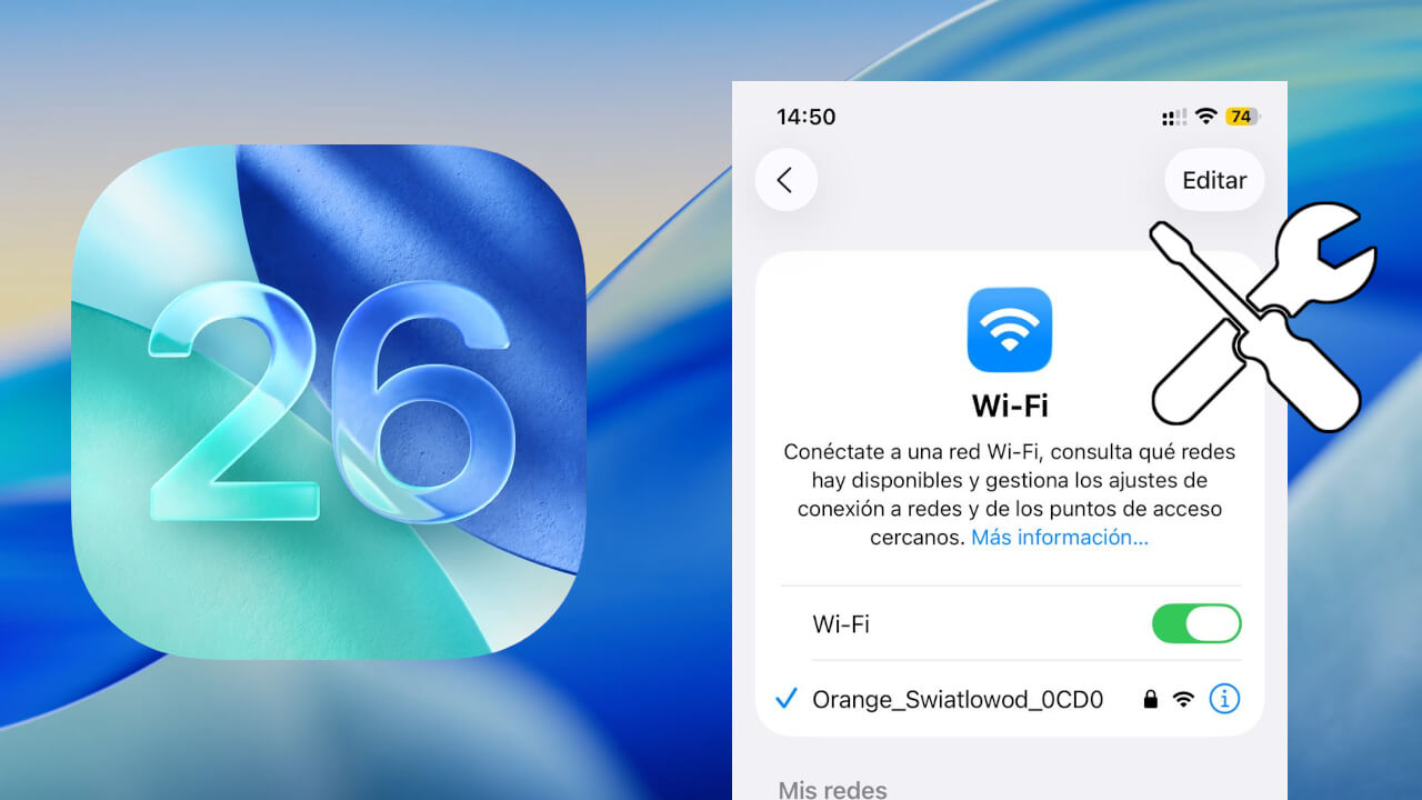WiFi en iOS 26: Soluciona desconexiones y problemas de señal