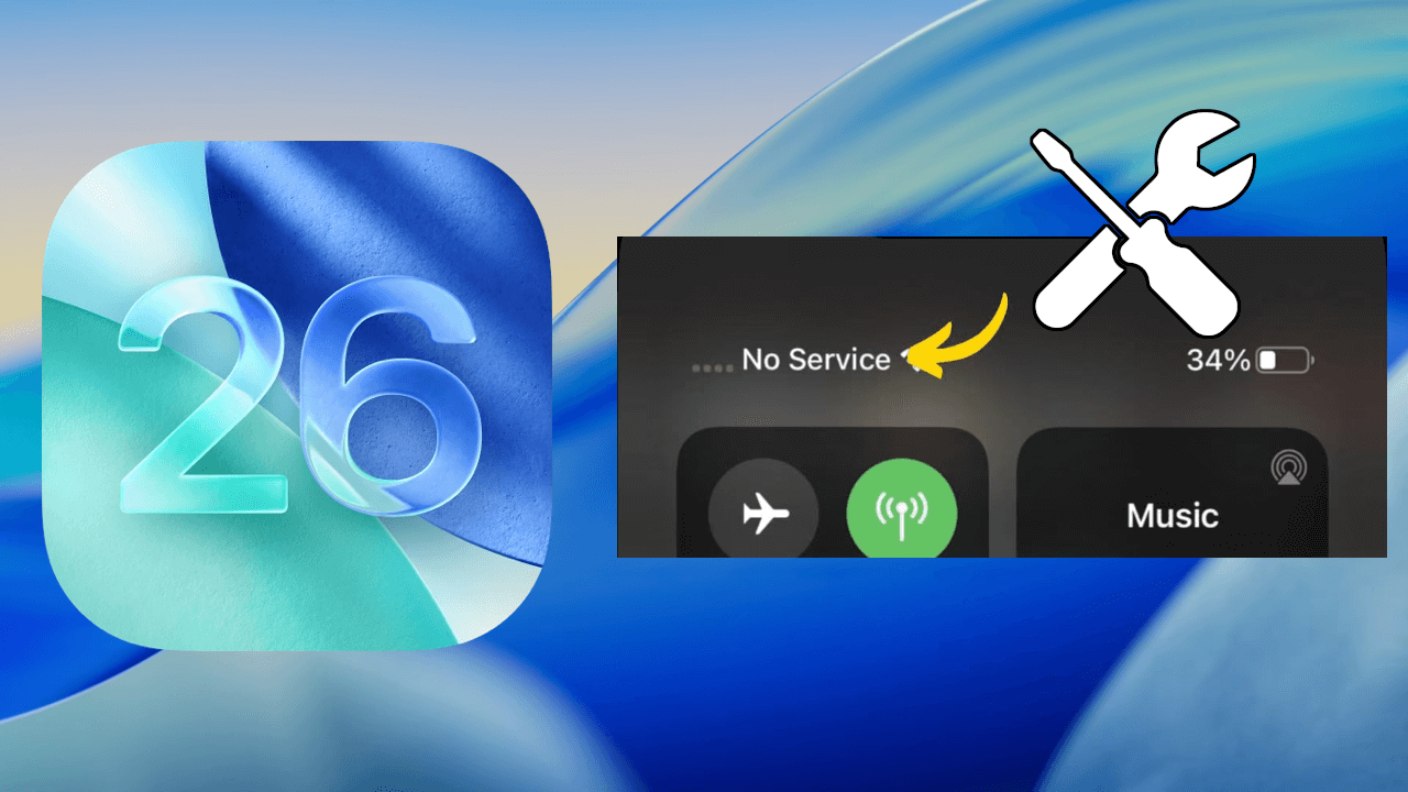 iPhone sin servicio tras actualizar a iOS 26: Soluciones rápidas