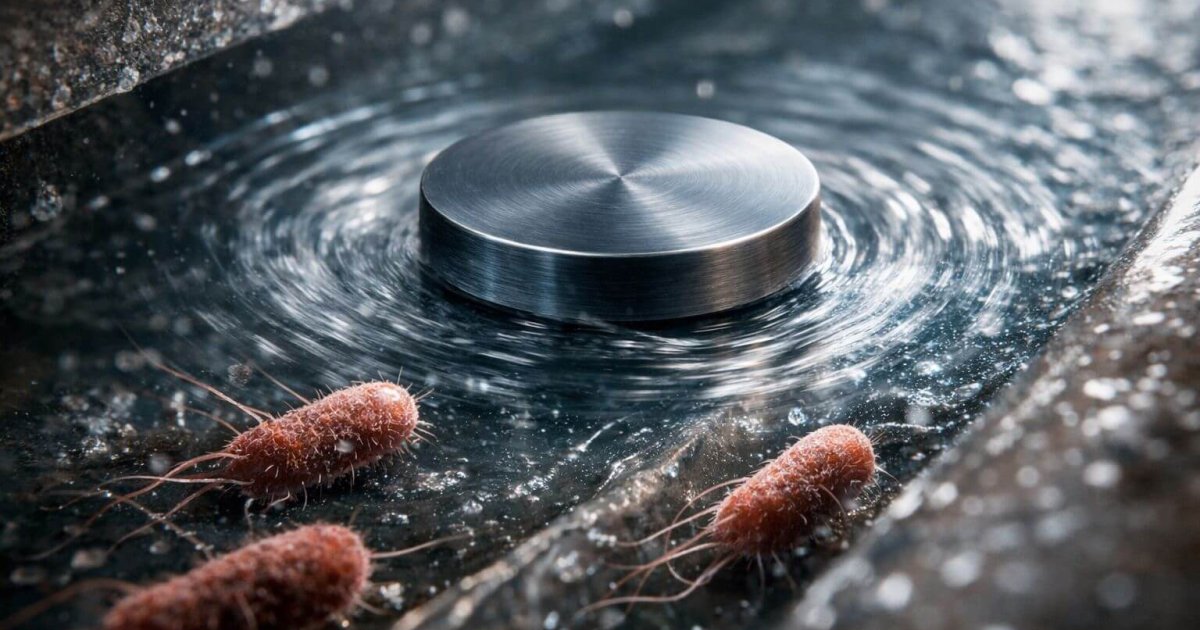 E. coli hace girar discos simétricos sin contacto: un hallazgo asombroso