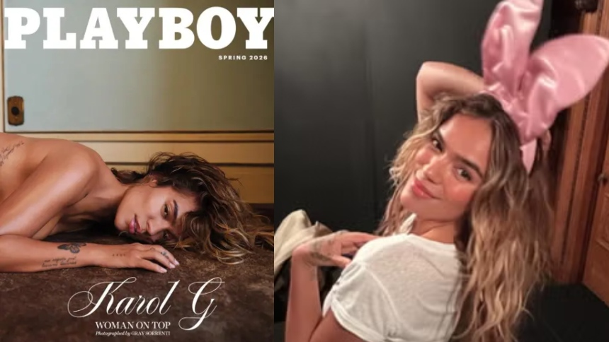 Karol G deslumbra con sus picantes poses en Playboy