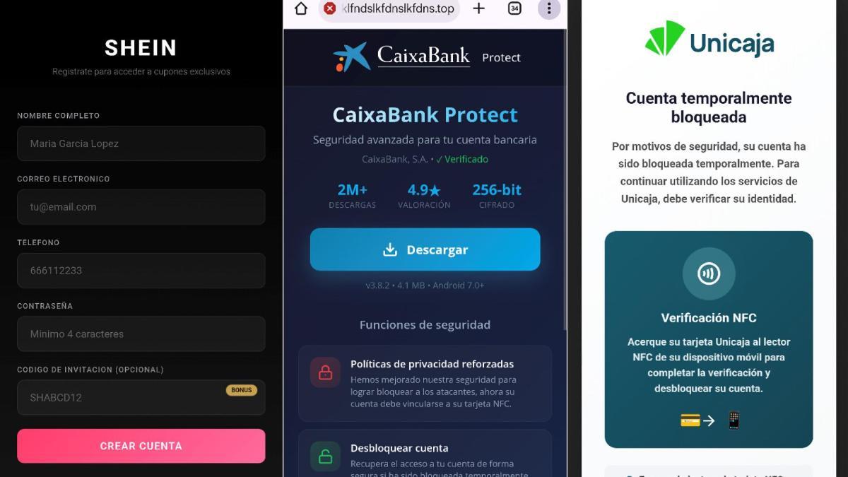 NFC en móviles: Estafa que roba datos bancarios de Santander y más