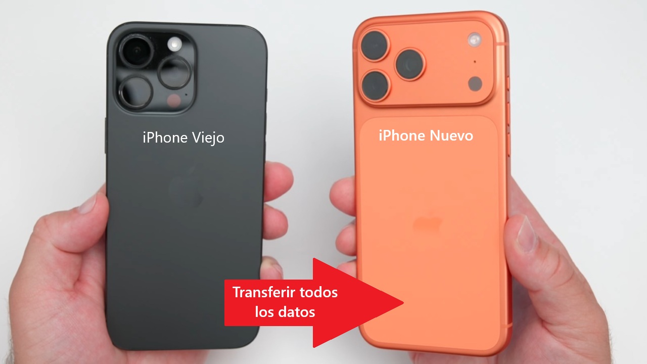 Transfiere datos a tu nuevo iPhone 17 sin complicaciones