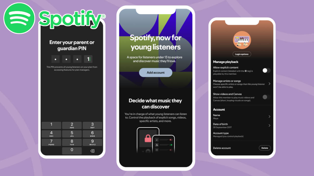Controla el contenido musical de tus hijos en Spotify Premium