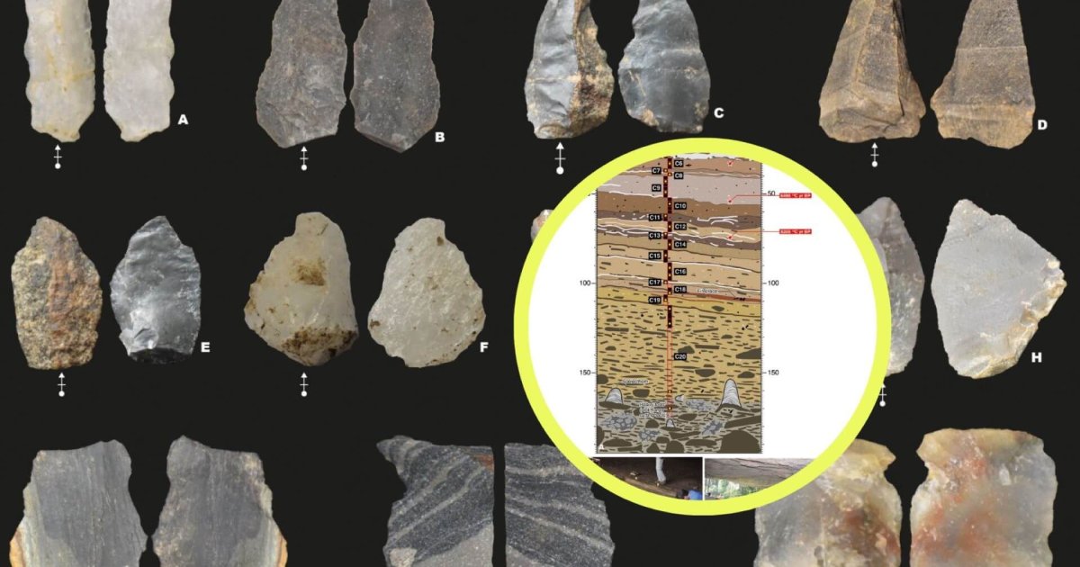 Cueva en Gabón revela 2.500 años de la Edad de Piedra sin bantúes