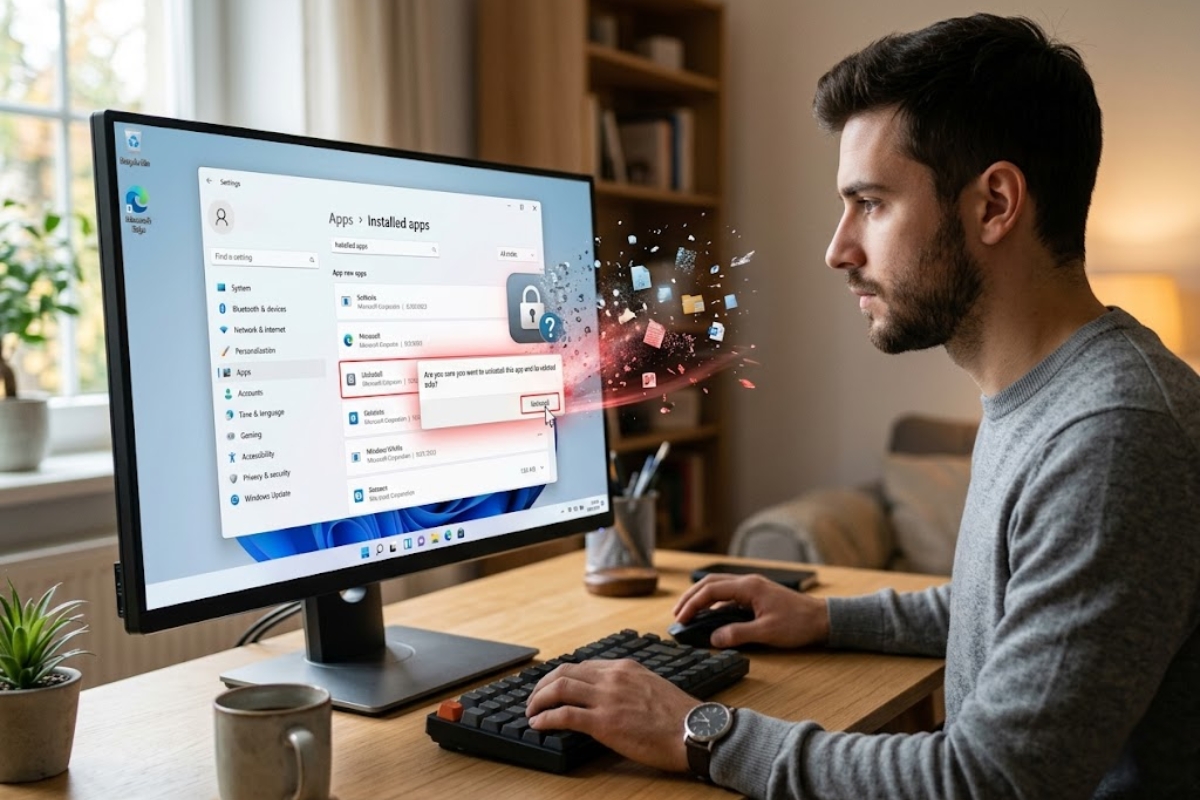 Elimina programas rebeldes en Windows 11 sin complicaciones
