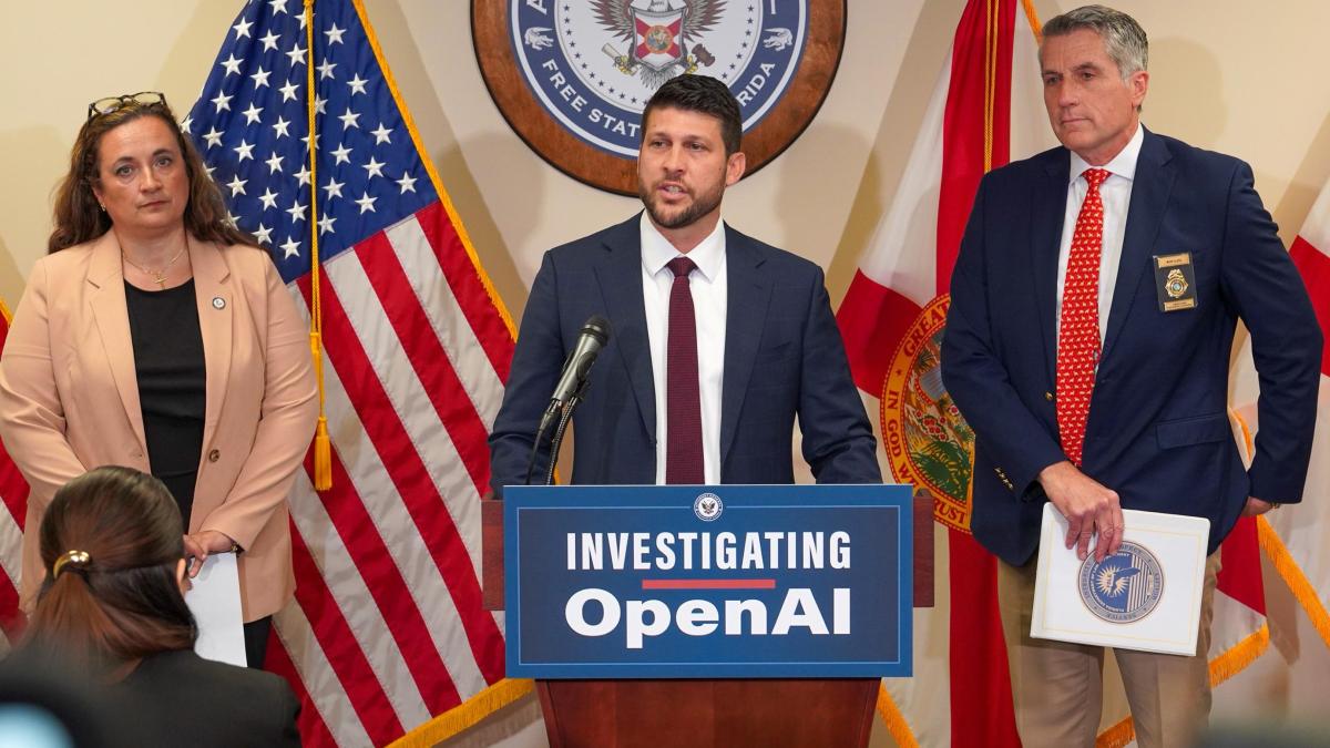 Florida investiga a ChatGPT por «consejos» a un tirador