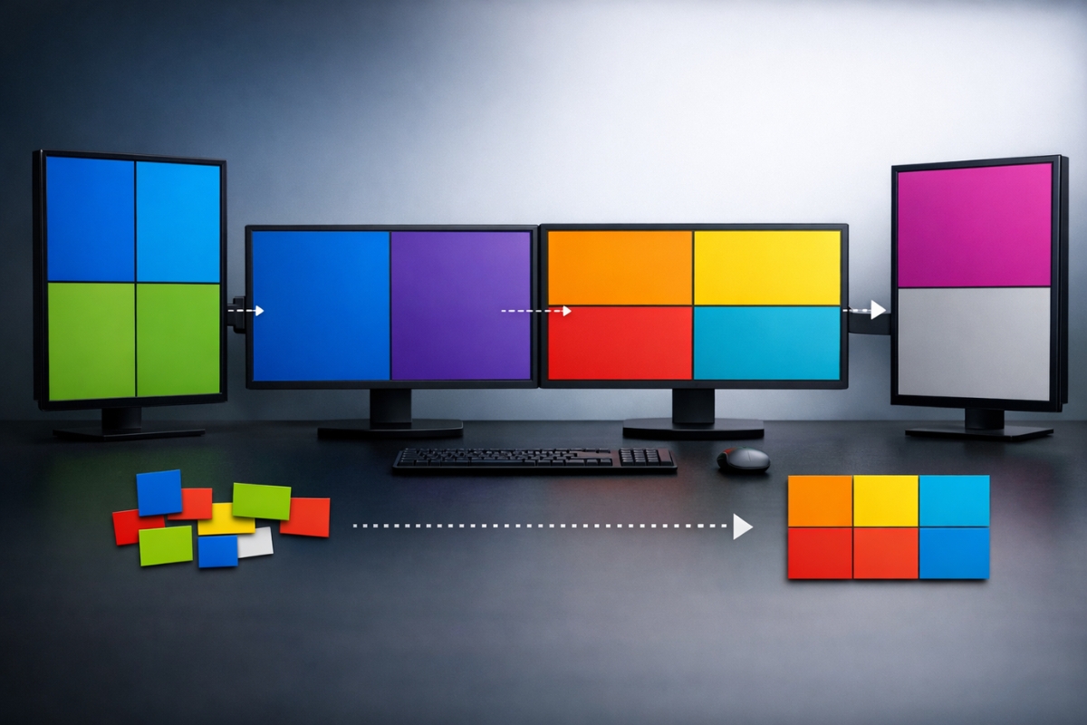 Optimiza Tiles en configuraciones multi-monitor para mejor resolución