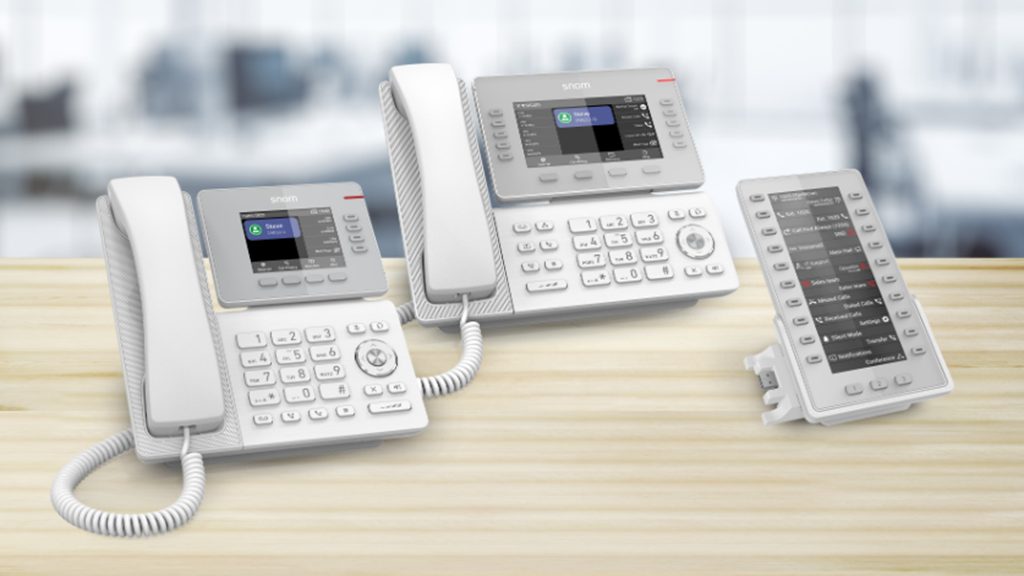 Snom D8xx: Nuevos Modelos Blancos para Innovar en Comunicaciones