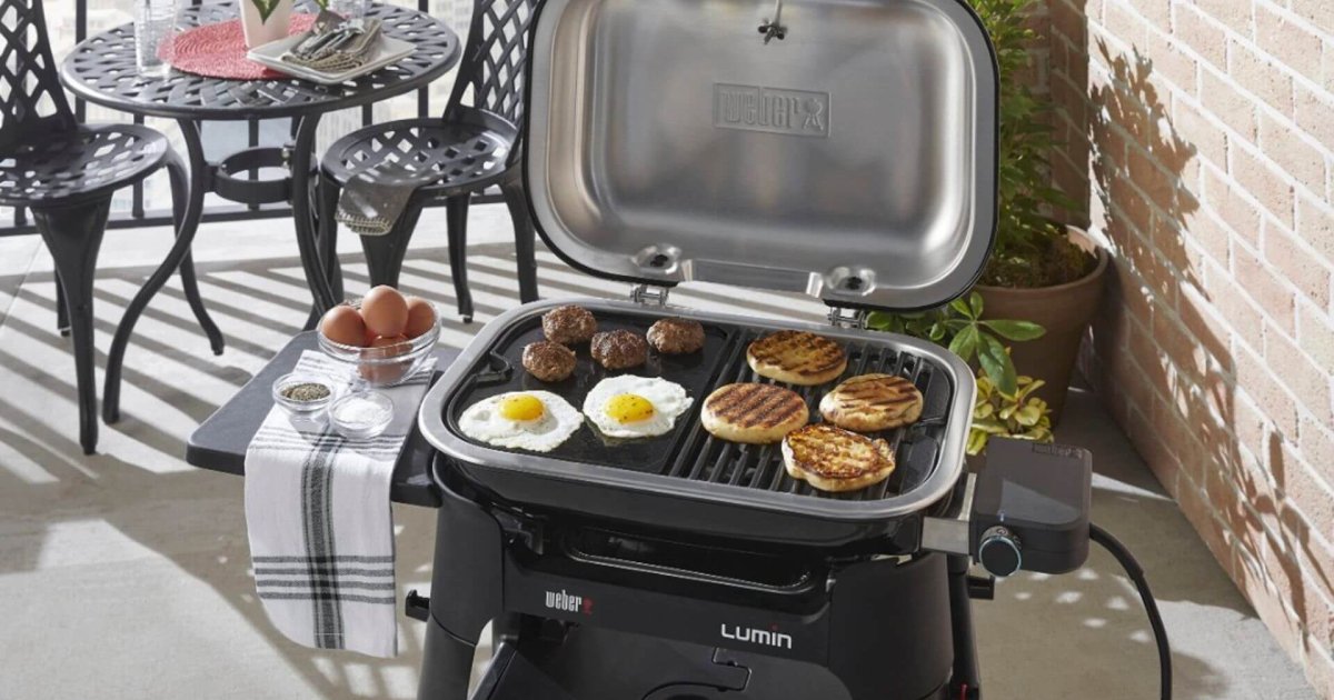 Weber Lumin Compact alcanza precio récord antes de la temporada de barbacoas