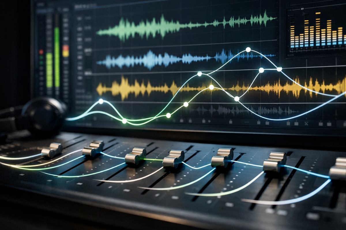 Automatiza Audio: Niveles y Perfiles con Background Music