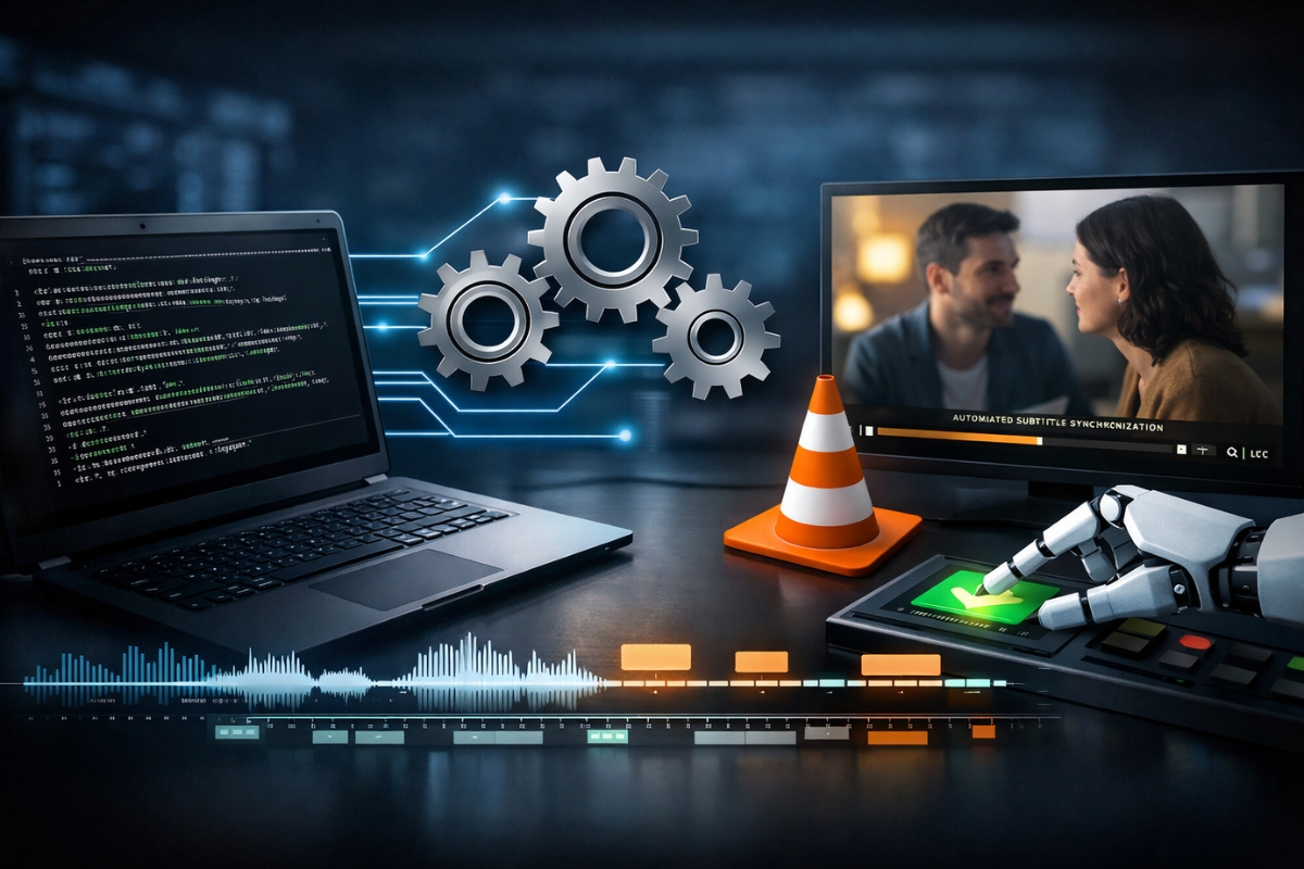 Automatiza Subtítulos y Sincronización Masiva con VLC CLI