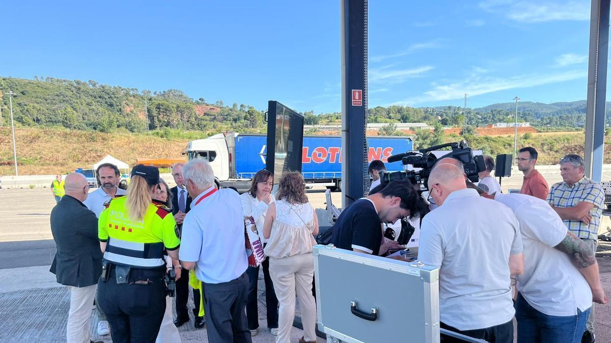 Catalunya lanza innovador control de camiones en la AP-7 por 4,4M€