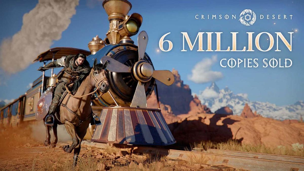 Crimson Desert vende 6 millones de copias y lanza nuevo contenido