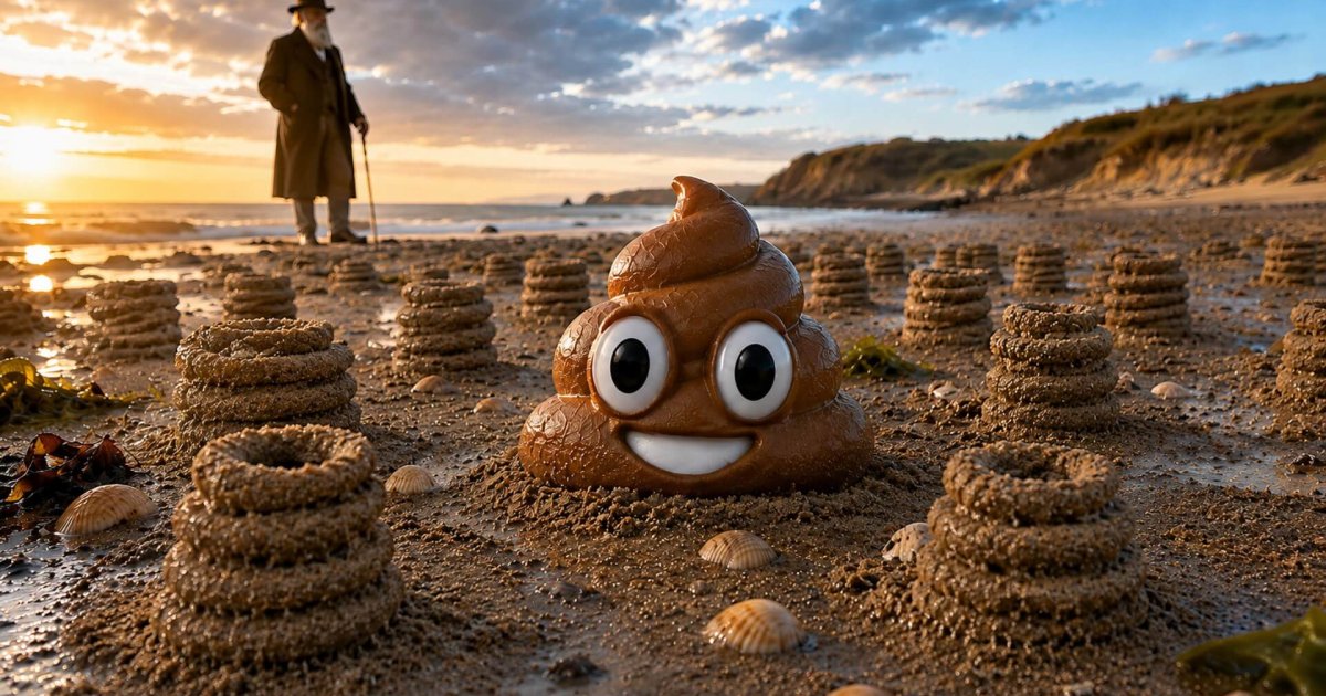 Descubren que el ‘emoji’ de la caca sigue leyes físicas como la pasta