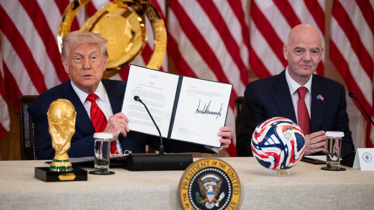 Donald Trump entregará el trofeo del Mundial 2026 en EE.UU.