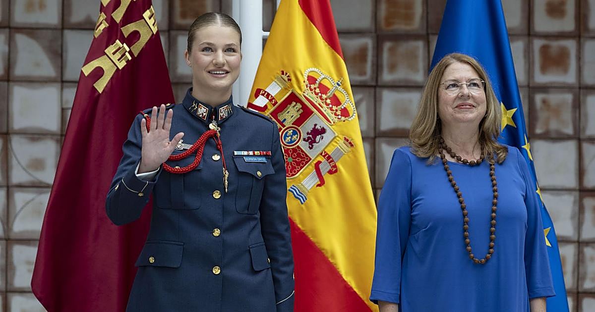 Leonor se despide de su formación militar tras tres años en Zaragoza
