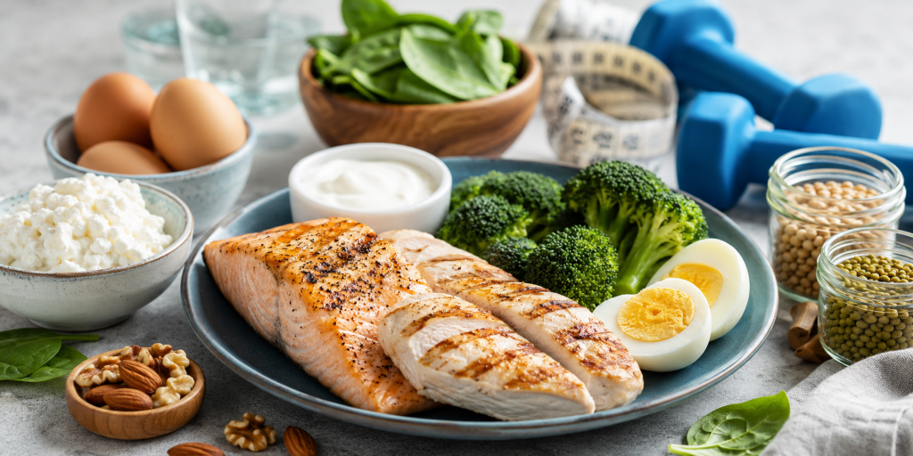 Pierde peso con una dieta alta en proteínas deliciosa y efectiva