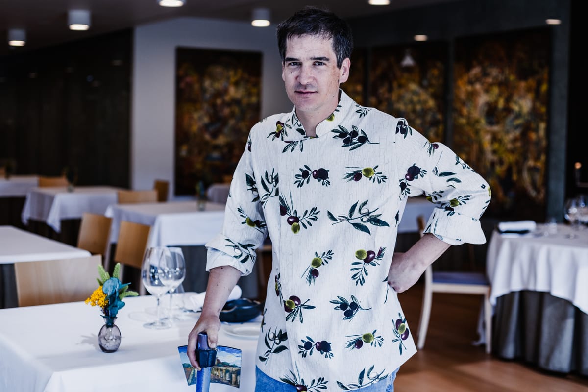 Restaurante que resalta la riqueza de la huerta navarra