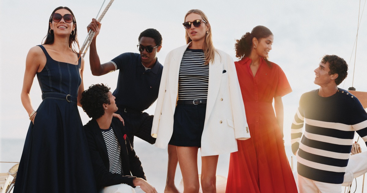 Tommy Hilfiger’s Summer Collection: Red, White & Blue Vibes