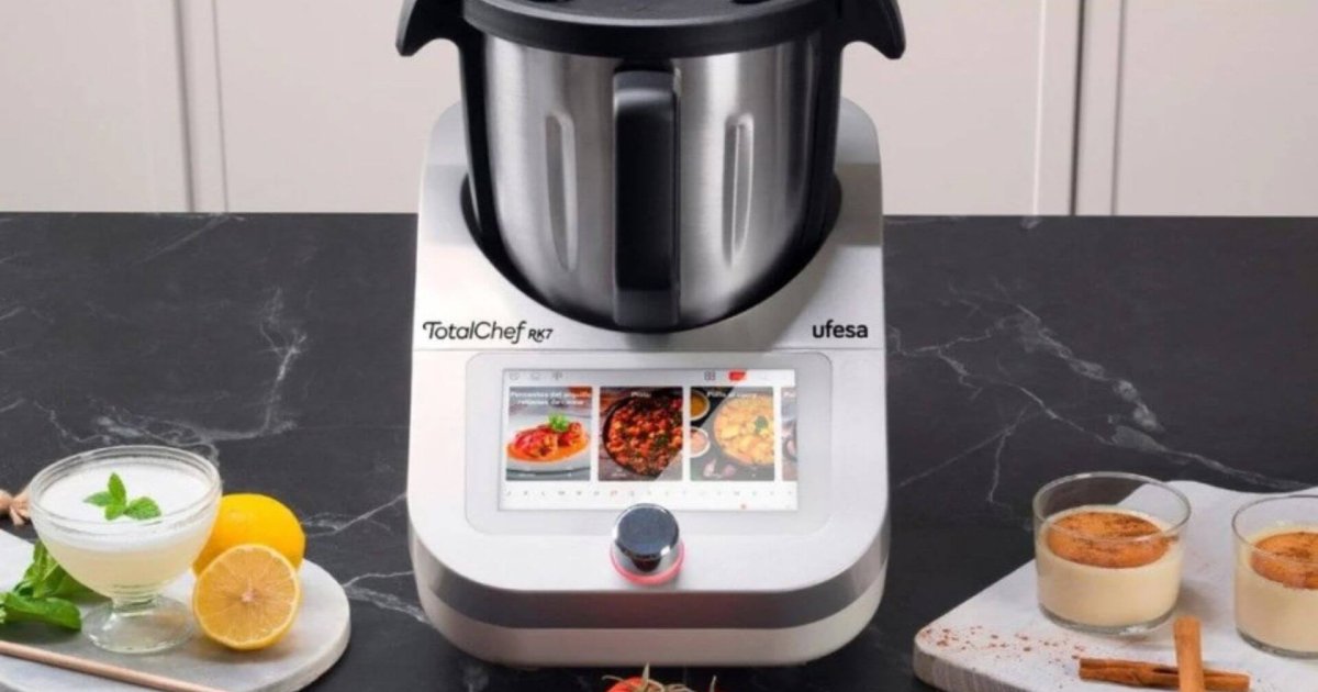 Ufesa baja el precio del robot de cocina TotalChef RK7 y aumenta ventas