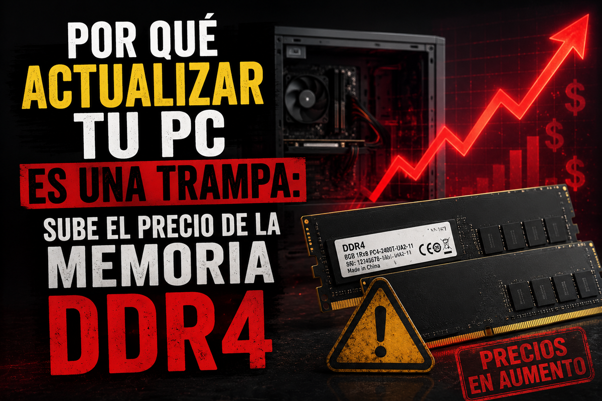 Aumenta el precio de la memoria DDR4: ¿Qué está pasando?