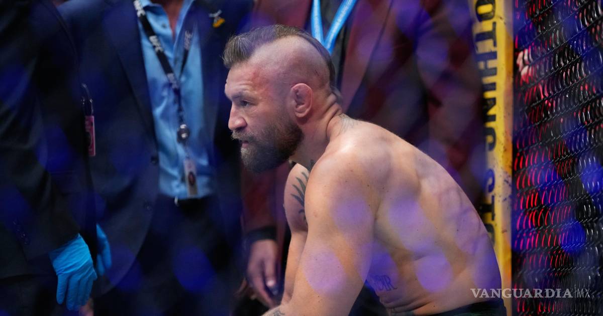 Conor McGregor se lesiona y pierde ante Max Holloway en UFC 329