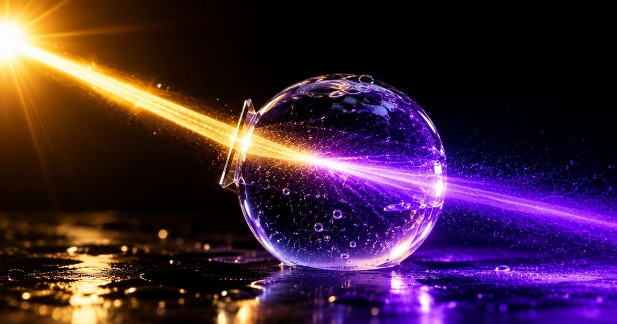 Cristales innovadores convierten luz solar en ultravioleta para purificación del agua