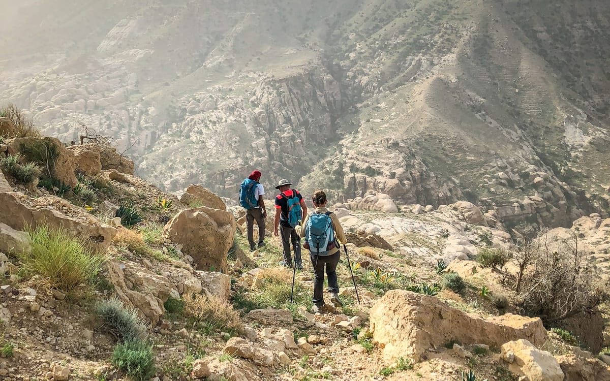 Descubre Jordania: 675 km a pie de norte a sur