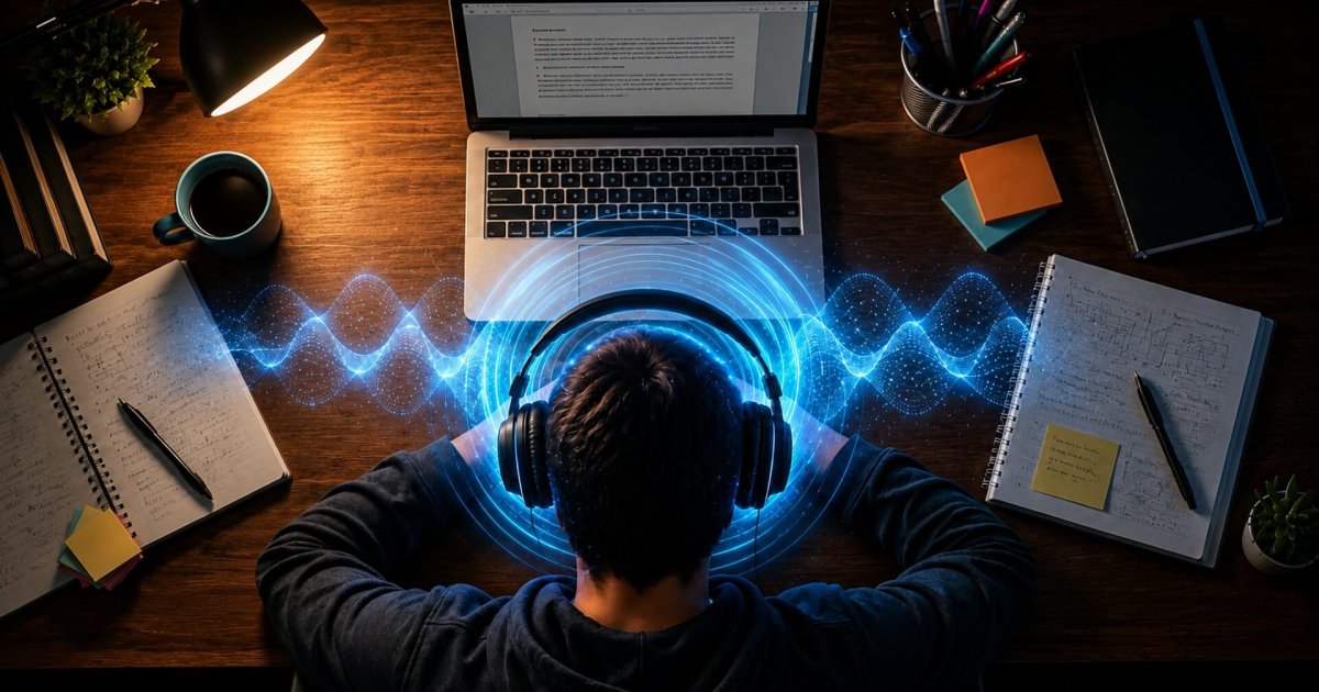 Escuchar música al estudiar: más que concentración, ¡descúbrelo!
