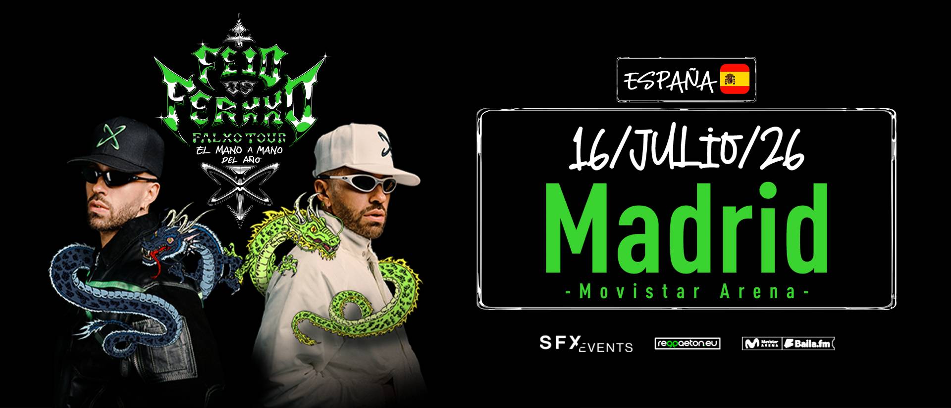 Feid lleva el ‘Ferxxo’ a Madrid en su emocionante Falxo Tour