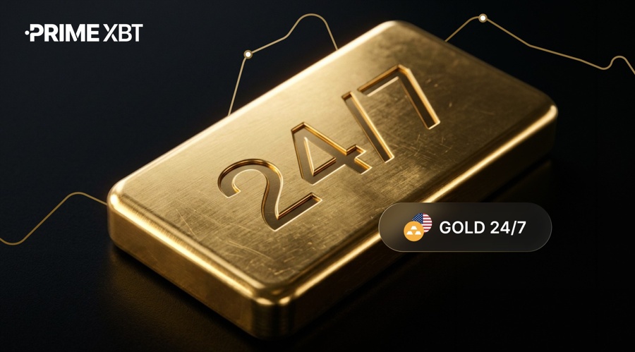 Gold and Bitcoin: PrimeXBT’s Latest Launch Shapes 24/7 Markets