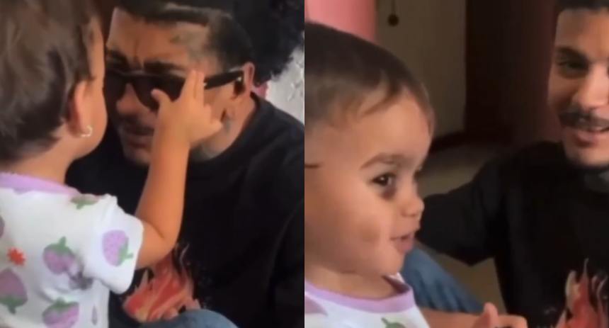 Héctor Bello se reencuentra con su hija tras la tragedia sísmica
