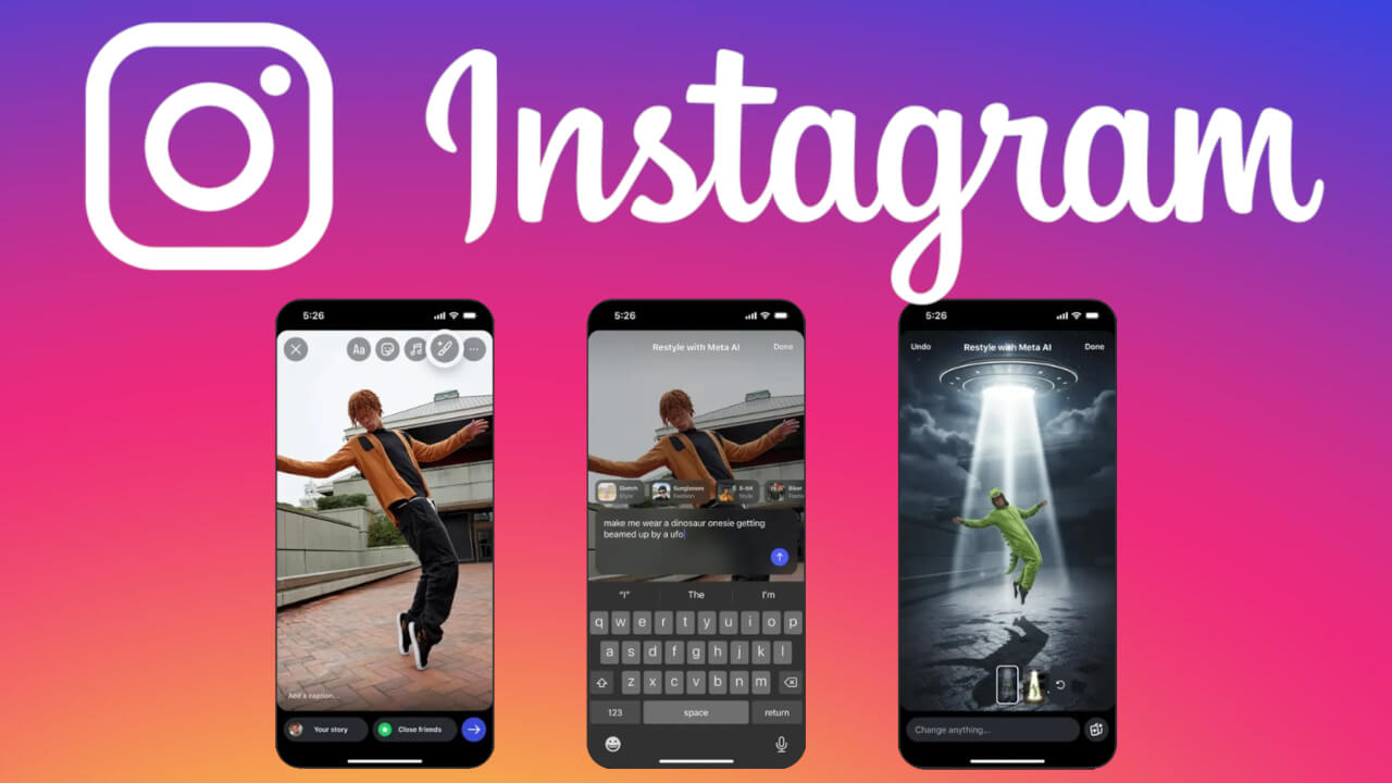 Instagram: Potencia tus Stories con la nueva IA Restyle de Meta