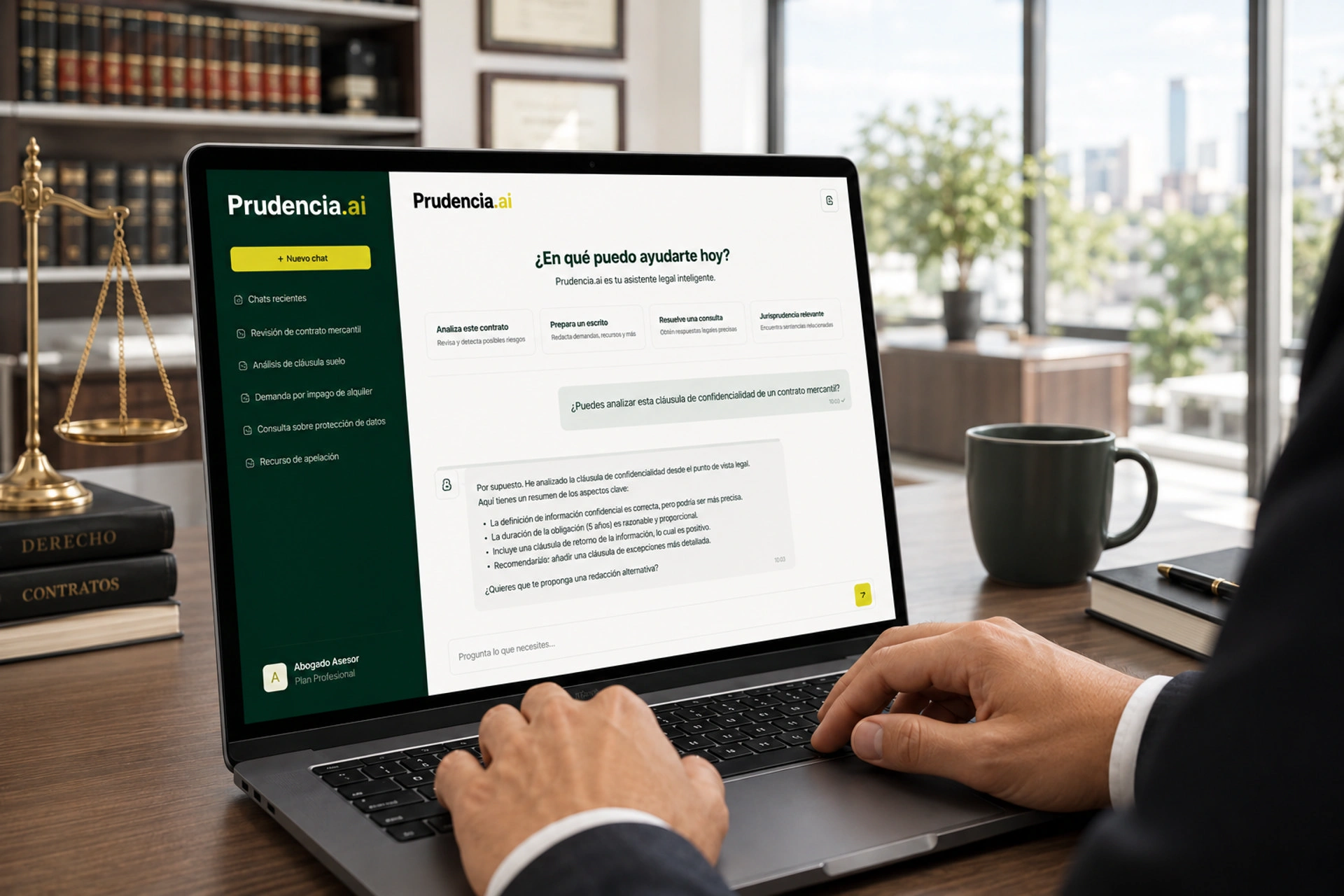 Las 5 mejores IA para abogados en España 2026 según Prudencia.ai