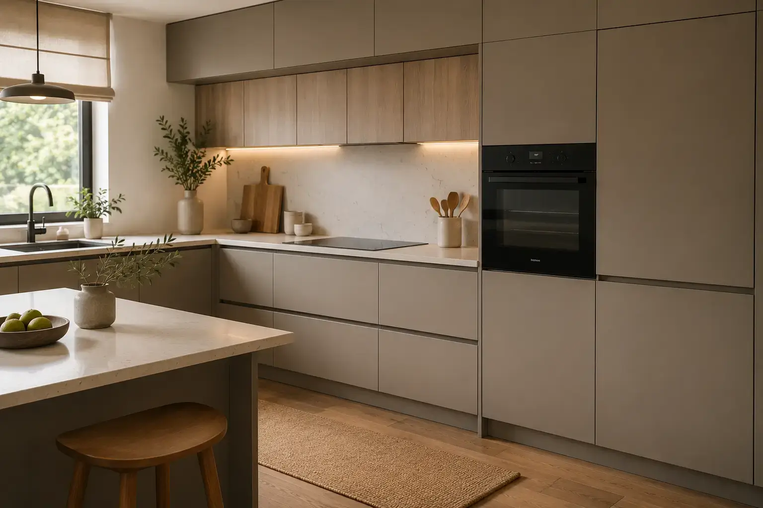 Muebles de cocina mate: beneficios, cuidado y por qué elegirlos