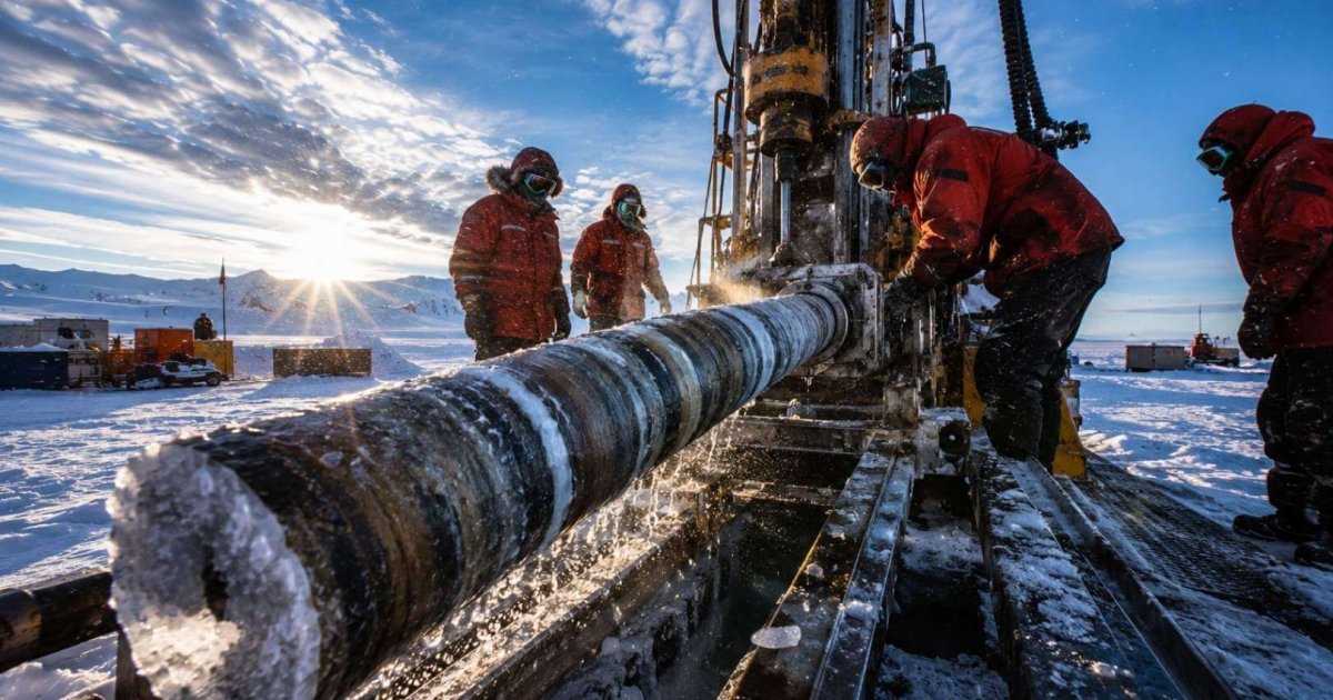 Perforan 500 metros de hielo en la Antártida y hallan valioso sedimento