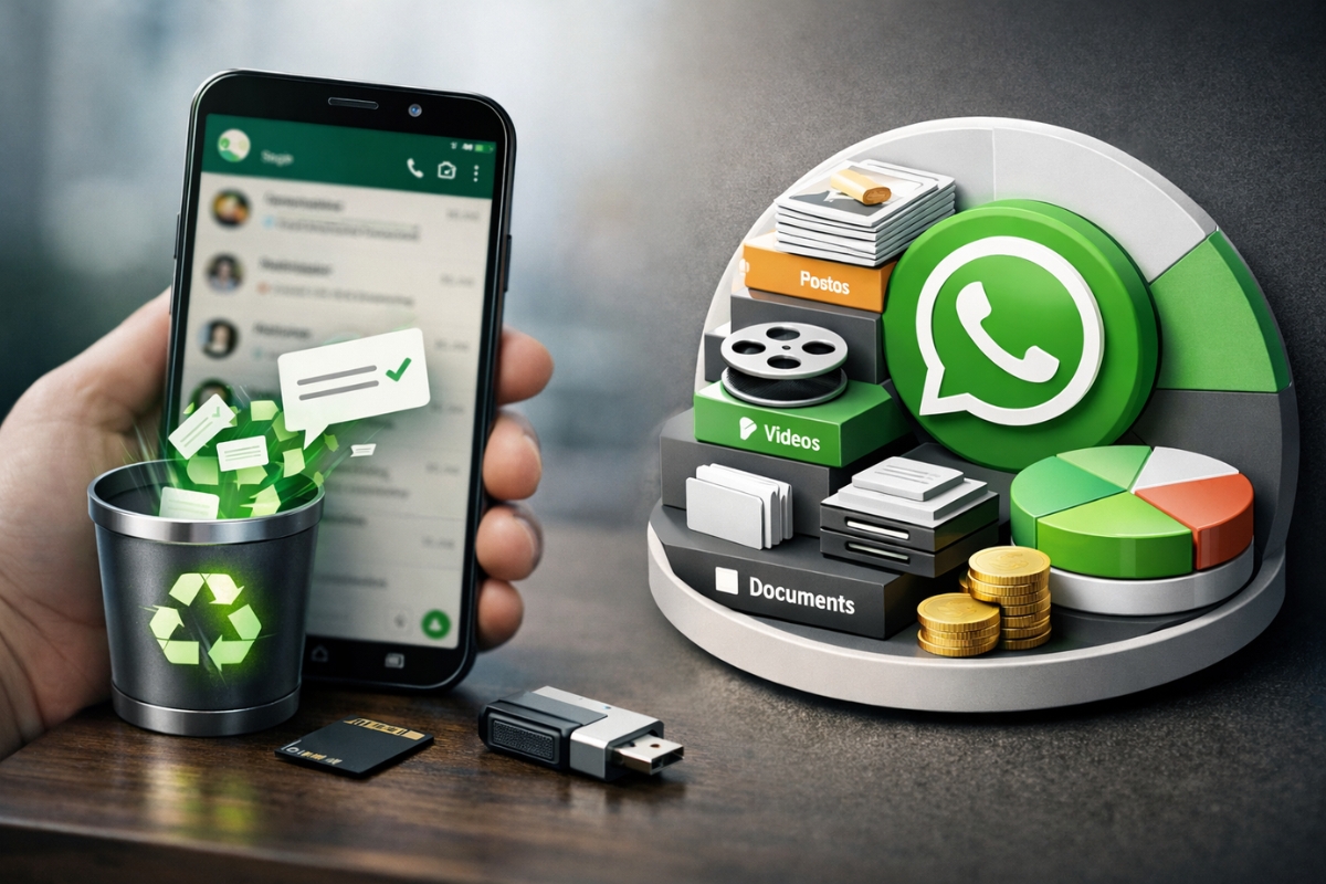 Recupera mensajes borrados en WhatsApp y optimiza tu almacenamiento
