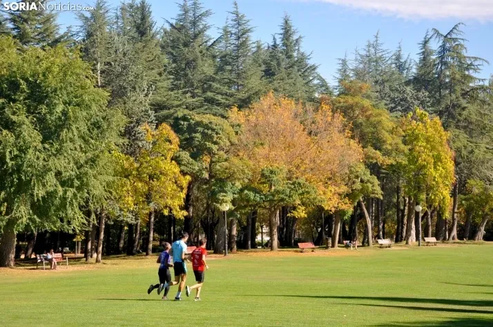 Soria alcanza casi 34 grados este viernes bajo cielos despejados