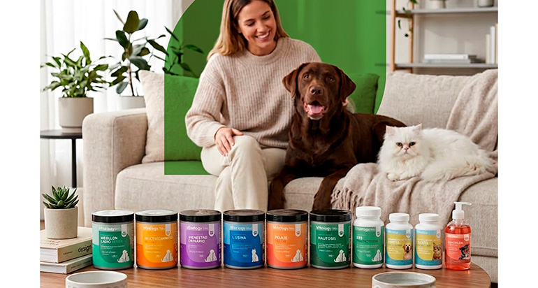 Suplementos naturales innovadores para perros y gatos