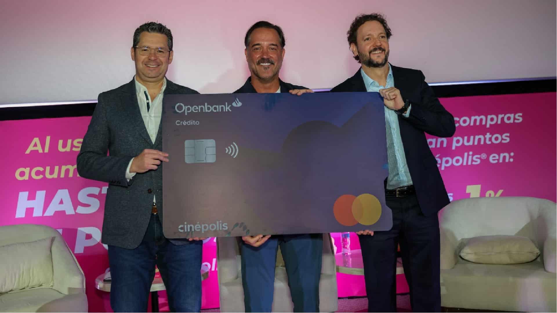 Tarjeta de crédito Openbank y Cinépolis: acumula puntos sin anualidad